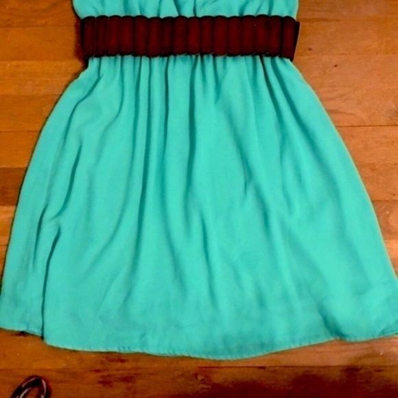 Aina Be Mint Green Sleeveless  Mini Dress size small - Picture 8 of 10